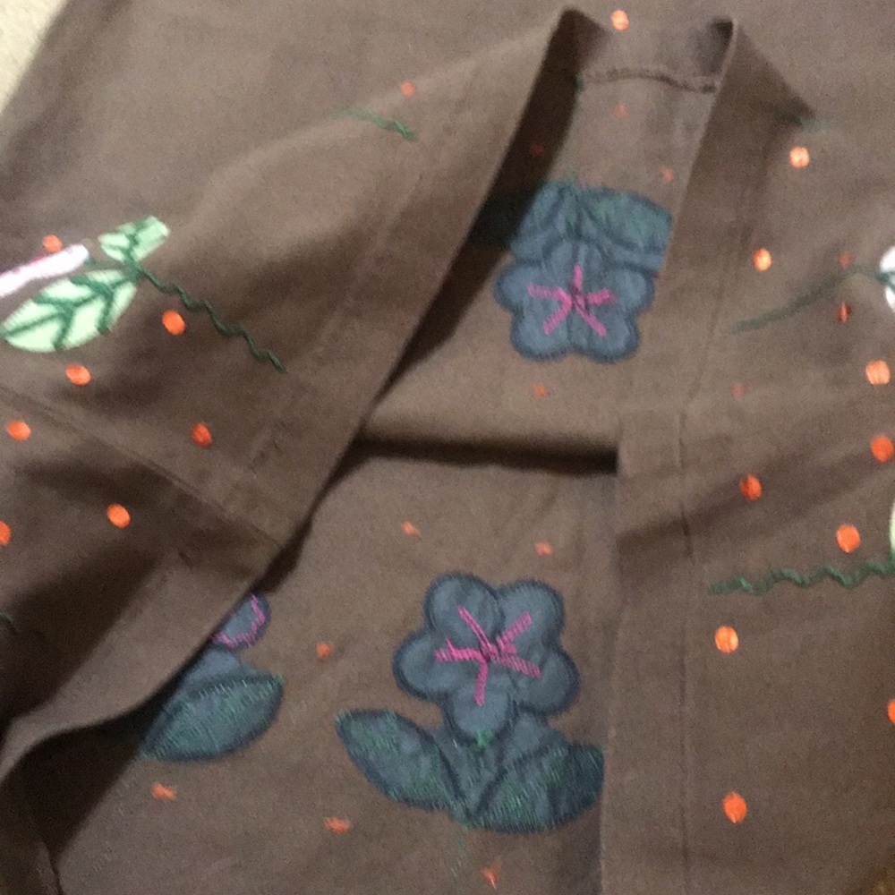 🌸NEW🌸 Moschino Cheap and Chic Vintage Rare Flower Sequin Skirt - Picture 6 of 16